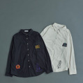 ヴィランズ/コーデュロイシャツカラー：Ivory/Charcoal Gray　価格：￥4,990