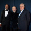 ロドニー・ヒックス、塚本晋也、ジェフリー・ラッシュ © Kazuko Wakayama