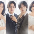 加藤ローサ、高木雄也、松田元太、大沢あかね「はだかんぼうたち」（C）テレビ朝日