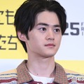 「藁にもすがる獣たち」公開直前イベントに出席した鈴鹿央士（C）モデルプレス