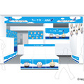 ANA FESTA羽田B1フロアギフト店が期間限定で、ちいかわ仕様に