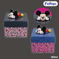 「ミッキーマウス＆ミニーマウス　　ギャルっぽレオパード　ぬいぐるみ　ギフトボックス」（全2種類）©Disney