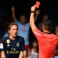 モドリッチ、人生初の一発レッド！「問題の退場シーン」がこれ 画像