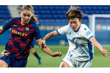 レアル女子、残り8分で超大逆転負け…日本人女子の「伝説演出弾」がこれ！ 画像