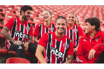 名門サンパウロ、「クラシックな縦じま」2020新アウェイユニフォームを発表！ 画像