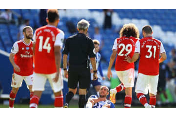 連敗アーセナル、密かに「3選手が新型コロナで隔離」されていた？ 画像