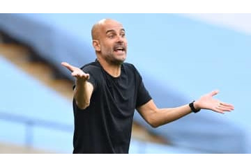 ペップ、元参謀アルテタが恋しすぎ！？悲しき「1人芝居」がこれ 画像