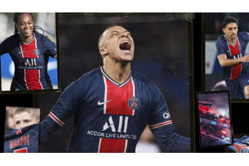 パリ・サンジェルマン、「創設50周年記念」の2020-21新ユニフォーム発表！ 画像