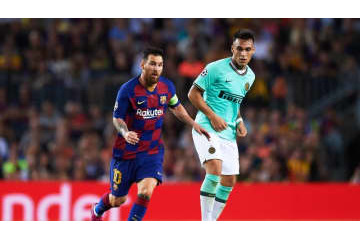 「メッシのインテル移籍は超大ウソ、ゲームでも移籍しねぇ」コンテが断言 画像