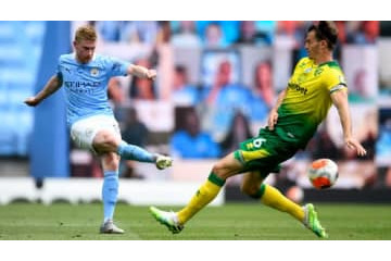 プレミア最強のアシスト王デブライネ、どフリーにさせるとこんな痛い目に遭う 画像