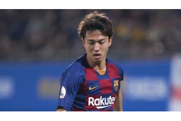 バルセロナ、安部裕葵の新型コロナ陽性を発表 画像