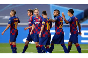 メッシ不在…バルセロナ、9人でプレシーズン開始 画像