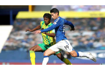 ハメス・ロドリゲス、プレミア初ゴール！炸裂した「必殺の左」がこれ 画像