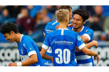 ズウォレ中山雄太、今季初ゴール！「復活への一撃」がこれ(動画あり) 画像