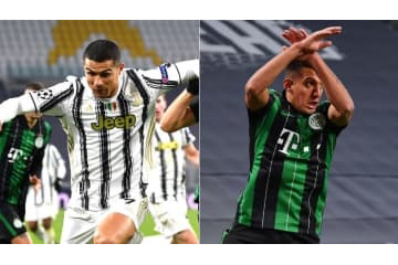 ロナウド、CLで相手選手にあれをパクられる 画像