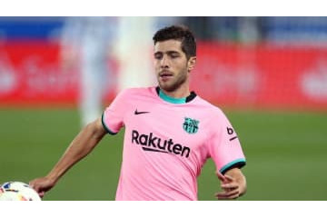 バルセロナMFセルジ・ロベルト、新型コロナ陽性 画像