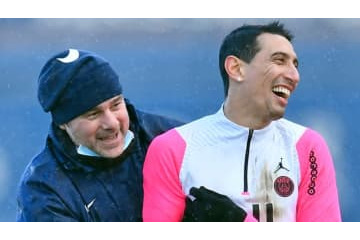 PSG選手爆笑！ ディマリア、ポチェッティーノ監督を赤っ恥にさせる 画像