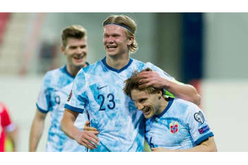 ノルウェー代表の「カタールW杯反対」抗議、処罰なしに 画像