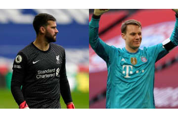 「物凄いヘディングだ！」 GKアリソンの劇的ゴール、ノイアーも脱帽する 画像