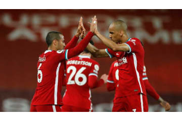 リヴァプールMFティアゴが明かす 「プレミア特有の難しさとファビーニョの凄さ」 画像