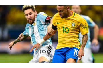 「友情を忘れることはできないが…」 ネイマール、親友メッシとの決闘に燃える 画像