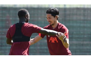 南野、練習で見事なキレ！「オーマイゴッド」 画像