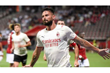 ジルー、ミラン移籍後初ゴール！伝家の宝刀が炸裂する 画像