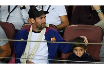 メッシ息子、父を馬鹿にするバルサファンに応戦！笑撃発言で斬り捨てる 画像