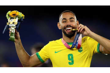 アトレティコ、東京五輪のブラジル代表FWマテウス・クーニャを獲得 画像