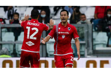 吉田麻也、ユヴェントス戦でゴール！「豪快な鬼ヘッド」がこれ(動画あり) 画像