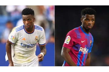 ヴィニシウスとファティ、どっちがすごい？ピケの比較がおもしろい 画像