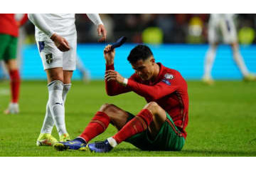 ロナウド、W杯出場ピンチ！？代表監督への「露骨な態度」がこれ 画像