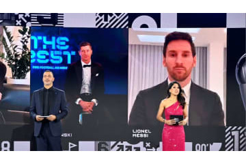 自分に投票しなかったメッシをどう思う？ レヴァンドフスキ「怒らせてない」と回答 画像