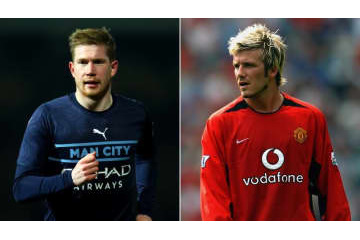 デブライネ、ベッカムの記録に到達！「達成速度」は段違いだった 画像