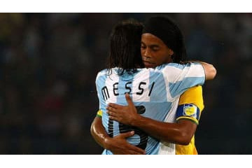 かなりフェイク映像っぽい「メッシ＆ロナウジーニョの新CM」が話題 画像