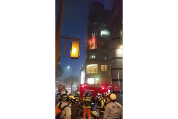 福岡の人気焼き肉店で火災 画像