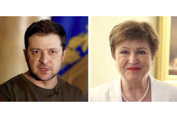 ウクライナ追加財政支援を協議 画像