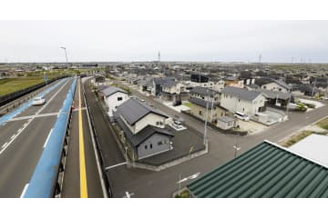 宮城、かさ上げ市街地に津波想定 画像