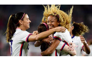 アメリカ代表、「男女同一賃金」が合意。1試合いくらになるのか 画像