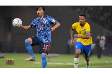 三笘薫を潰したブラジル代表DFミリタオン、トップスピードはレアル最速 画像