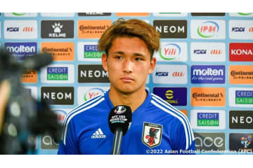 松木玖生、“日韓戦”決定に「タフな戦いになる」 画像