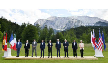 G7、インフラ投資81兆円 画像