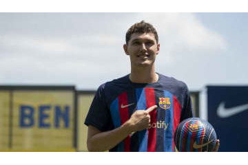 バルサ加入のクリステンセン「子供の頃から夢だった」 画像