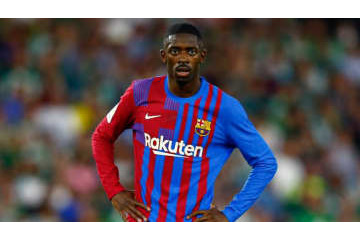 デンベレ、バルセロナ残留確定！オーバメヤングのSNSでバレる 画像