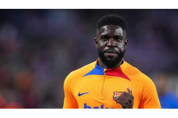 バルセロナに打撃…ウンティティ、レンヌ移籍が「医療テスト不合格」か 画像