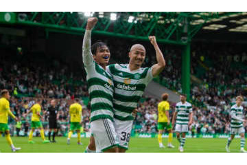 セルティック前田、超ゴール！現地仰天の魔法シュートがこれ(動画あり) 画像