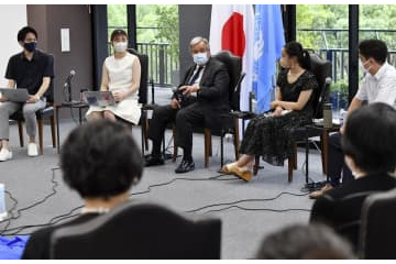 「被爆者の声必要だ」、国連総長 画像