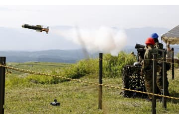 日米で対戦車ミサイル訓練 画像