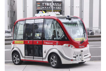 愛知県、EV車の自動運転実験 画像