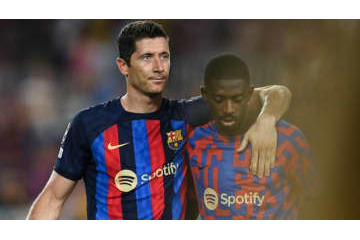 デンベレはメッシやレヴァンドフスキよりも上？！バルサ退団FWが言う 画像